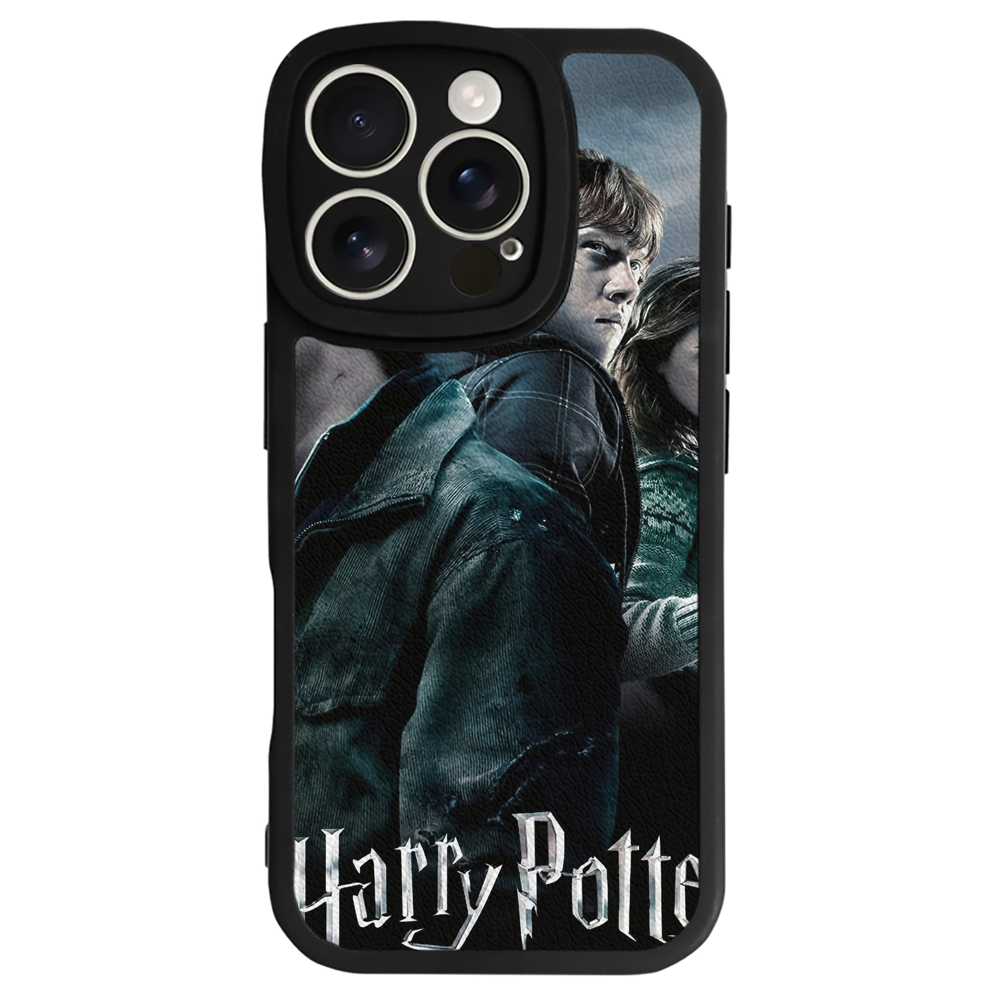 （画像用） Harry Potter ハリー・ポッターシリーズ 【iPhone 16シリーズ対応】シリコンスマホケース（レザー調） 材質：シリコン